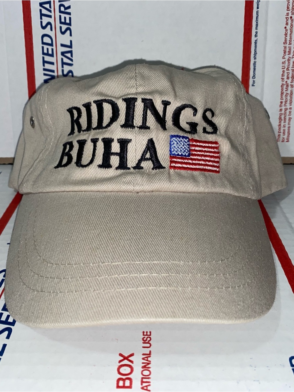 American Flag 🇺🇸 USA riding buha?  Ford motor company auto baseball cap dad hat